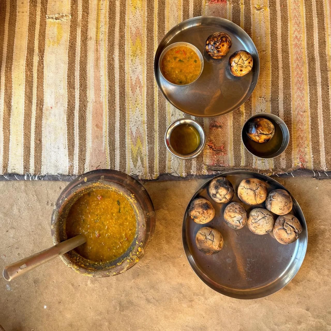 Deserts Life Journey - ghee-making